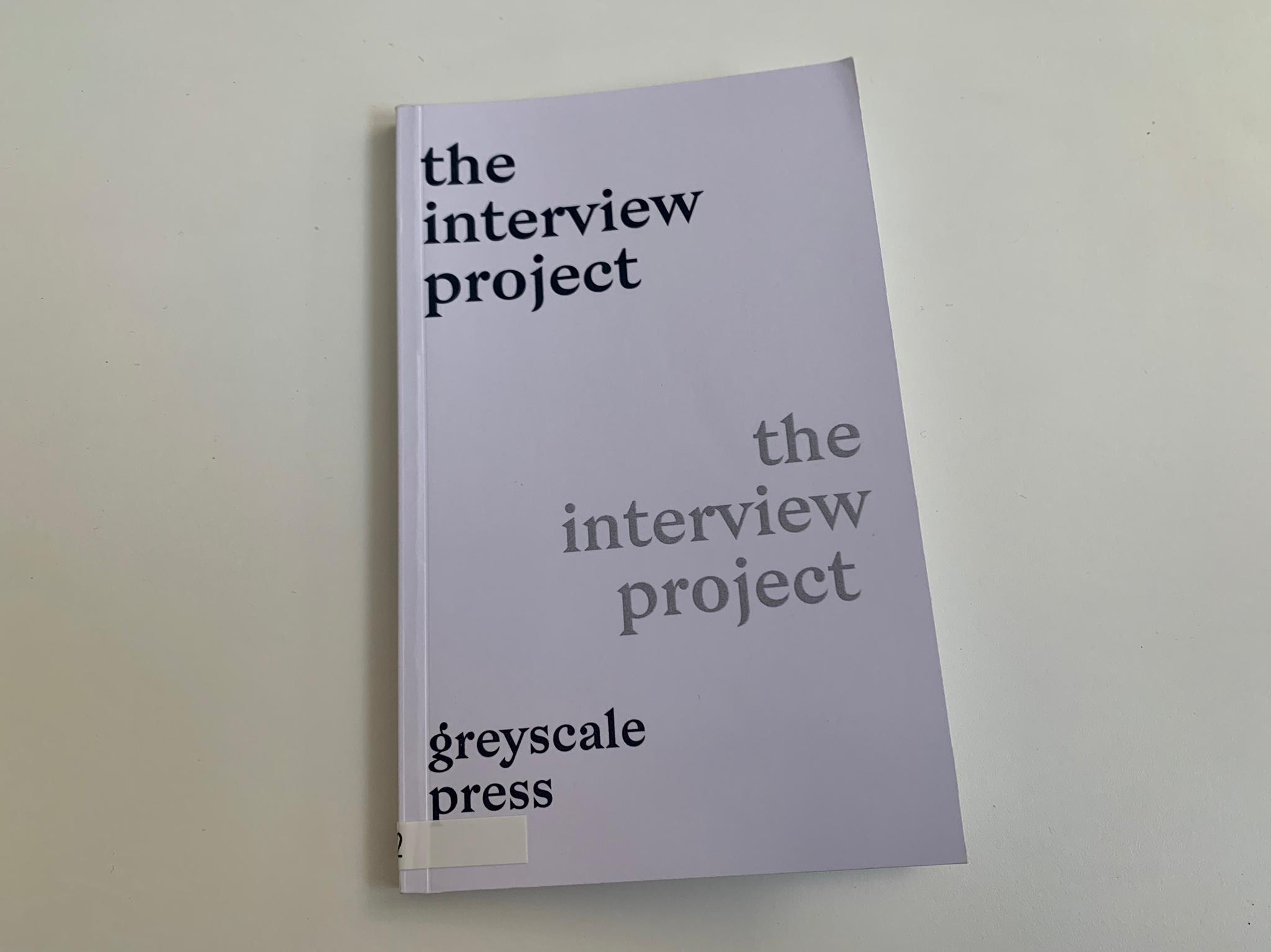 Livre The interview project